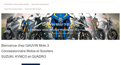 Desktop Screenshot of gauvinmoto3.fr
