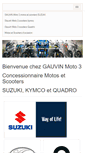 Mobile Screenshot of gauvinmoto3.fr