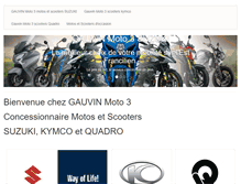 Tablet Screenshot of gauvinmoto3.fr